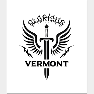 Glorious Vermont Posters and Art